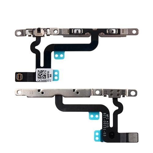 iPhone 6S Plus Volume Flex Cable with Metal Bracket