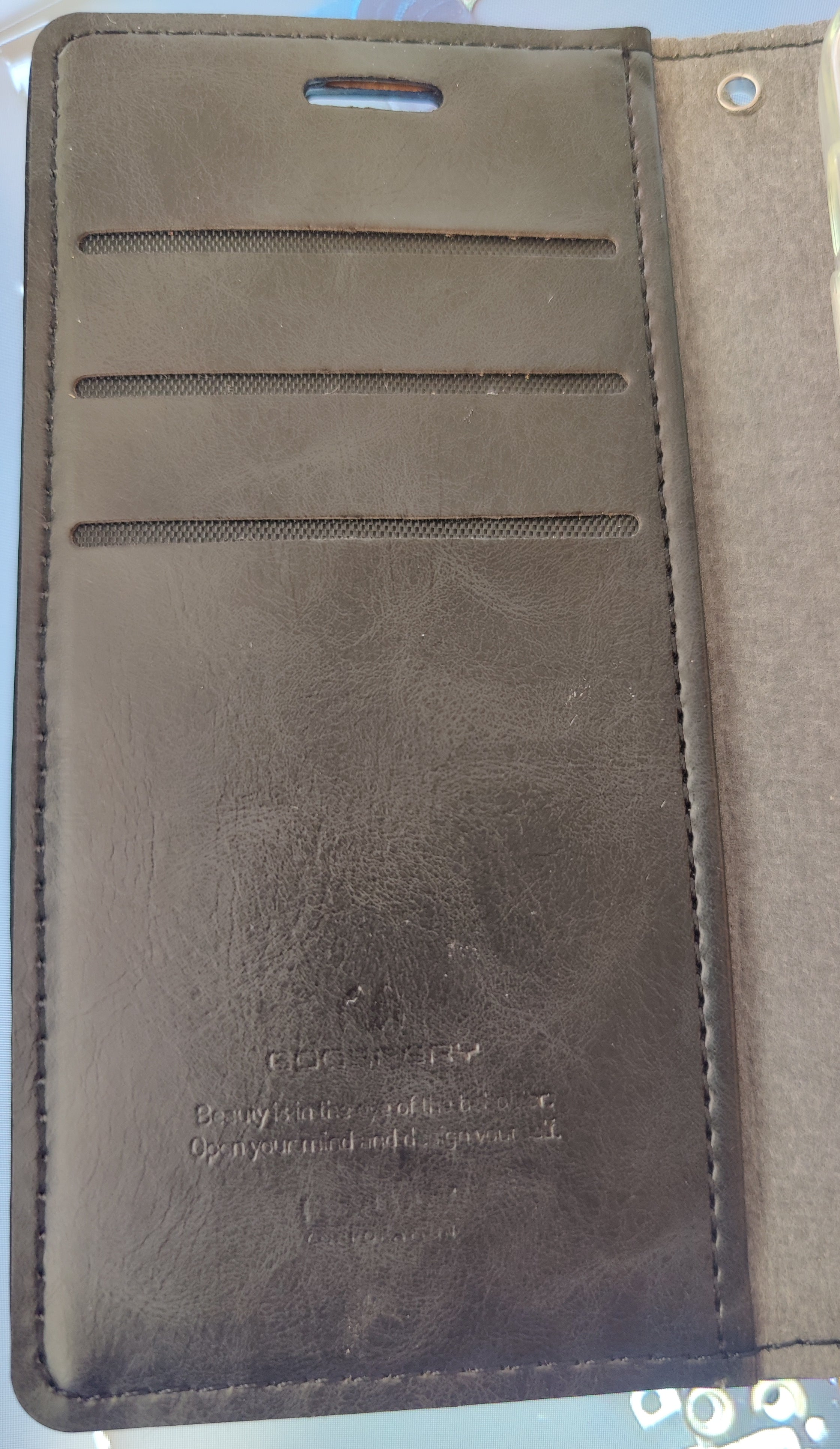 Bluemoon iPhone 12 mini Case - Flip and Wallet - Black