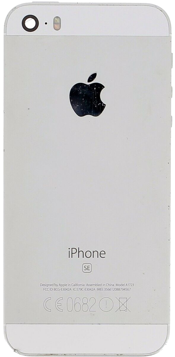 Rear Housing Case for iPhone SE (2016), inc Sim Tray, Switch etc