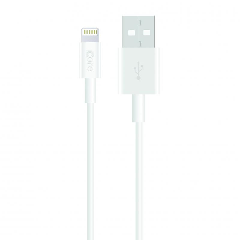 8-Pin to USB Cable 1m White