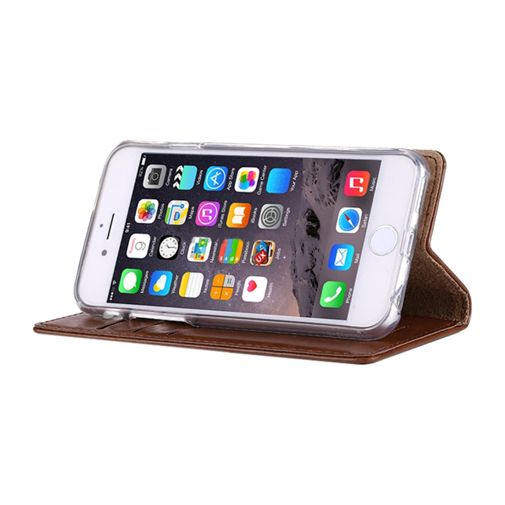 GOOSPERY BLUEMOON FLIP for iPhone 6/6S Crazy Blue Moon Flip Leather Protective Case