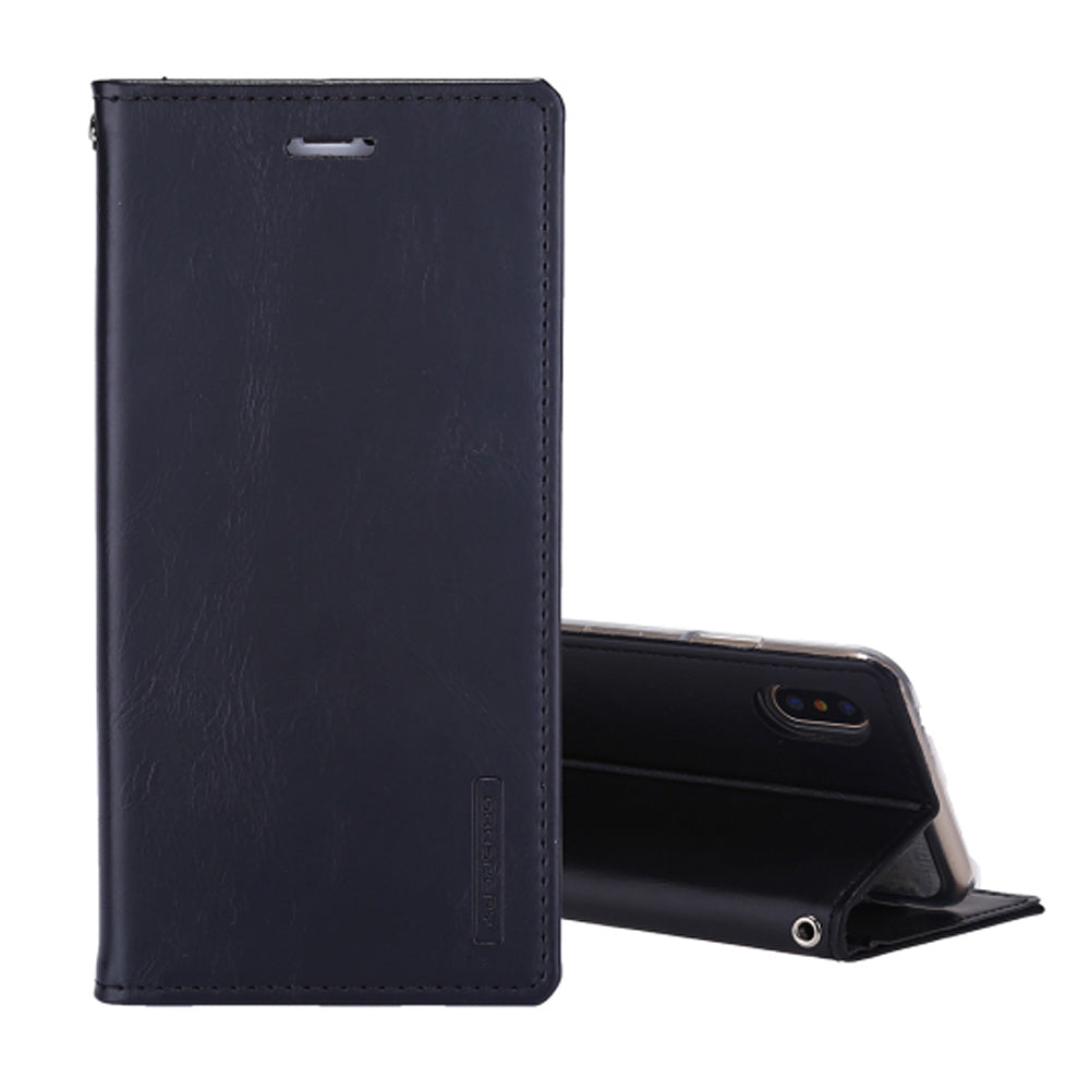 Add to Wish ListShare to: GOOSPERY BLUEMOON FLIP for iPhone X/XS Crazy Blue Moon Flip Leather Protective Case with Package