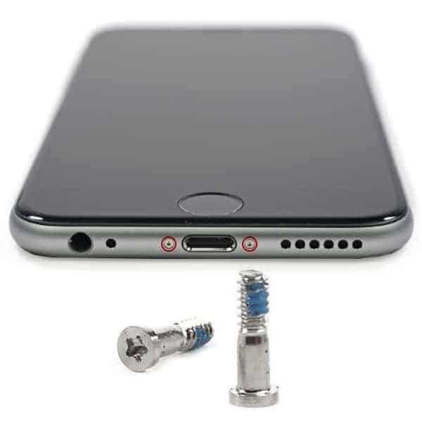 iPhone 6S Pentalobe screws