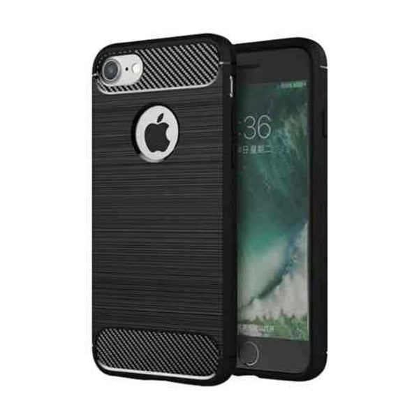 iPhone Carbon Fibre Shock Proof Case - Black