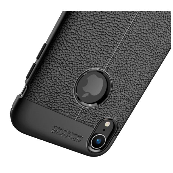 iPhone XR Litchi Leaf Protective Case - 4